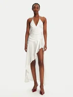 Sukienki - BARDOT Sukienka koktajlowa Sorella 59797DB Biały Regular Fit - miniaturka - grafika 1