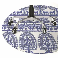 Podnóżki, podpórki, podkładki - Podkładka pod krzesło obrotowe Papier kurpiowy fi100 cm - miniaturka - grafika 1