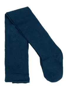 Rajstopy dziecięce bawełniane granatowe 116-122 - Rajstopy - miniaturka - grafika 1