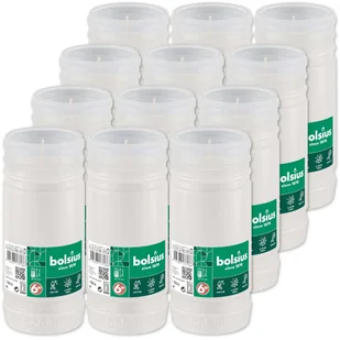 Wkłady Do Zniczy Parafinowe Bolsius Nr 6 6,5D Rp6W 135H 12 Sztuk - Lampiony i znicze - miniaturka - grafika 1