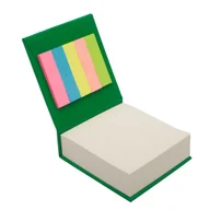Szkolne artykuły papiernicze - Blok z karteczkami, zielony - miniaturka - grafika 1