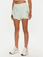 Spodenki damskie - adidas Szorty sportowe Designed for Training HEAT.RDY HIIT IX0640 Zielony Regular Fit - miniaturka - grafika 1