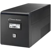 Zasilacze awaryjne UPS - Zasilacz UPS POWERWALKER VI 1000 LCD Schuko - miniaturka - grafika 1