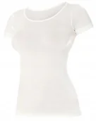 Koszulki sportowe damskie - Brubeck Koszulka termoaktywna damska Comfort Wool SS11020 r. L - miniaturka - grafika 1