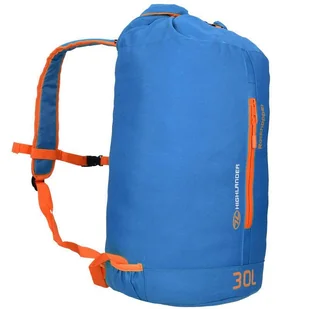 Highlander Rolka Top 30L plecak dzienne piesze wycieczki plecak torba męska na damskie wielokolorowa, M RUC223-BL-OE_Blau/Orange_50 x 26 x 20 cm, 30 Liter - Plecaki - miniaturka - grafika 2