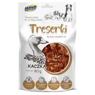Hilton Mięsne Treserki Z Kaczki 80G Dla Psa - Przysmaki dla psów - miniaturka - grafika 1