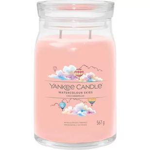 YANKEE CANDLE Świece zapachowe Watercolour Skies 368.0 g - Świece - miniaturka - grafika 1