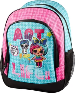 LEGO L.O.L. Surprise! Art is Life Medi Backpack with front zip pocket 10 liters - Plecaki szkolne i tornistry - miniaturka - grafika 1