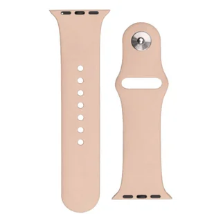Silikonowy pasek do zegarka Apple Watch Ultra 2-9/SE 42/44/45/49mm Silicone Strap APS piaskowy HURTEL - Akcesoria do smartwatchy - miniaturka - grafika 1