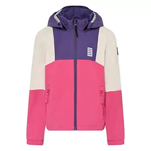 LEGO Unisex Regenjacke 8.000 Wassersäule w pełni klejona Atmungsaktiv Winddicht LWJochy 200 kurtka przeciwdeszczowa, 622 ciemnofioletowy, 110 - Kurtki i płaszcze dla chłopców - miniaturka - grafika 1