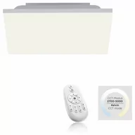 Lampy sufitowe - Leuchten Direkt 15550-16 - LED Plafon ściemnialny CANVAS LED/17W/230V + Pilot - miniaturka - grafika 1