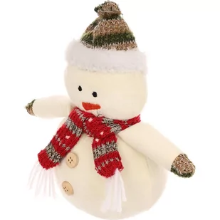 BAŁWAN DEKORACYJNY W CZAPCE I SZALIKU - Ozdoby bożonarodzeniowe - miniaturka - grafika 2