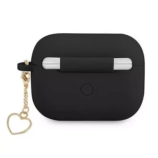 Guess GUAPLSCHSK AirPods Pro cover czarny/black Silicone Charm Collection - Akcesoria do słuchawek - miniaturka - grafika 2