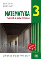 Podręczniki dla liceum - MATEMATYKA LO 3 PODR ZP NPP W.2021 OE PAZDRO - MARCIN KURCZAB, ELżBIETA KURCZAB, ELżBIETA ŚWIDA - miniaturka - grafika 1