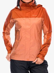 Kurtka przeciwdeszczowa damska Marmot PreCip Eco Jacket - sunburn/auburn - Kurtki damskie - miniaturka - grafika 1