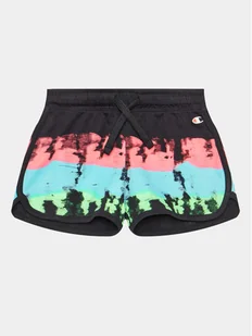 Champion Szorty sportowe 404649 Czarny Regular Fit - Spodenki damskie - miniaturka - grafika 1