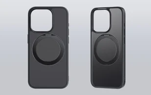 Magnetyczne Etui na telefon iPhone 15 Baseus CyberLoop Series (Czarne) - Etui i futerały do telefonów - miniaturka - grafika 6