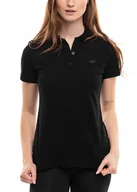 Bluzki damskie - Koszulka Damska Polo 4F T-shirt Bluzka Polówka Sportowa Bawełniana r. S - miniaturka - grafika 1