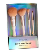 Pędzle do makijażu - Peggy Sage, zestaw 4 pędzli - miniaturka - grafika 1