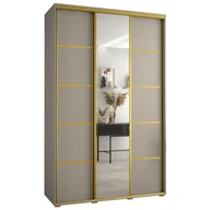 Szafy - Szafa przesuwna z lustrem wysoka Dakota 5 150 głębokość 45 cm wysokość 235,2 cm - miniaturka - grafika 1