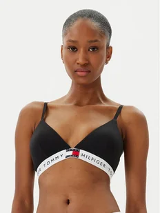 Tommy Hilfiger Biustonosz braletka UW0UW06040 Czarny - Biustonosze - miniaturka - grafika 1