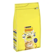 Sucha karma dla kotów - Purina Friskies Purina Adult, Dorsz z warzywami - 3 x 4 kg - miniaturka - grafika 1