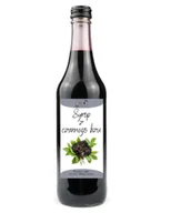 Syropy i koncentraty owocowe - Syrop z Czarnego Bzu 500 ml Naturalny Owocowy Aromat - miniaturka - grafika 1