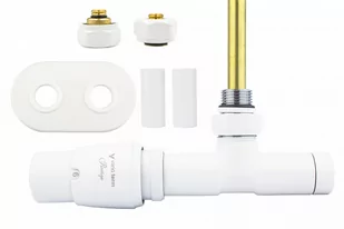 Zawór termostatyczny zespolony 50mm UNICO biały mat lewy Pex All in One - Zawory i kraniki Zawór termostatyczny zespolony 50mm UNICO biały mat lewy Pex All in One - Zawory i kraniki - miniaturka - grafika 1