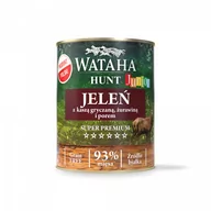 Mokra karma dla psów - Wataha Puszka 93% Junior Jeleń Z Żurawiną I Porem 800G - miniaturka - grafika 1