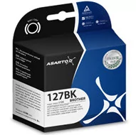 Asarto Tusz do Brother LC127 J4410DW/4510/4610/4710 | black AS-B127BK (AS-B127BK [7819794]) - Tusze zamienniki - miniaturka - grafika 1