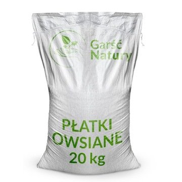 Płatki Owsiane 20kg Naturalne Górskie Polskie