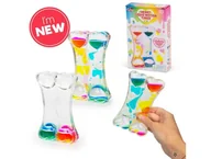 Zabawki sensoryczne - Klepsydra z płynem w kształcie serca One for Fun - zabawka - miniaturka - grafika 1