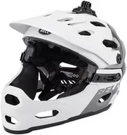 Kaski rowerowe - Bell Super 3R MIPS Helmet, biały/czarny 55-59cm 2022 Kaski MTB 210196-025 - miniaturka - grafika 1