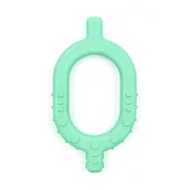 Gryzaki dla dzieci - Gryzak BABY Grabber Turkusowy – z Wypustkami Miękki - miniaturka - grafika 1