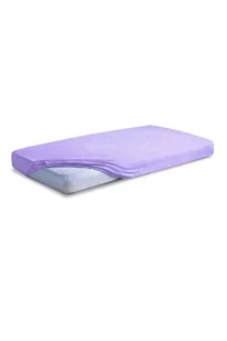 Matex Prześcieradło FROTTE PREMIUM z gumką 70x140 [TDPFP70-19] fiolet - Pościel dla dzieci - miniaturka - grafika 1
