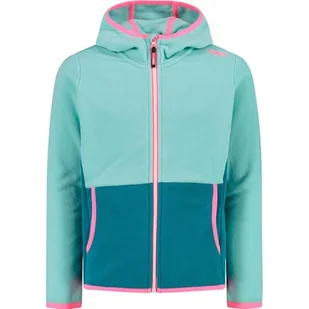 CMP, Kid G Jacket FIX Hood, 32H1375, Light Turquoise, 152, Girl - Kurtki i płaszcze dla dziewczynek - miniaturka - grafika 1