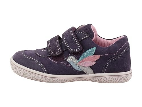 Lurchi Sneakersy chłopięce i dziewczęce, 95L1003001, fioletowe, 25 EU, purpurowy, 25 EU