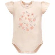 Body dla niemowląt - PINOKIO BODY KROTKI REKAW SUMMER GARDEN BEZ 68 - miniaturka - grafika 1