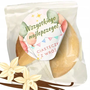 Chińskie Ciasteczko z Wróżbą Wszystkiego Najlepszego Magia dla gości 1 szt - Pieczywo chrupkie - miniaturka - grafika 1