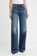 Spodnie damskie - Just Cavalli jeansy damskie high waist 79PAB5T2 CDWAA - miniaturka - grafika 1