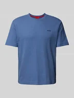 Koszulki męskie - T-shirt z fakturowanym wzorem model ‘Austin’ - miniaturka - grafika 1