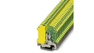 Kostki, złączki, wtyczki - Złączka szynowa przewodu ochronnego 4mm2 zielono-żółta TB 4-PE I Essential 3059980 - miniaturka - grafika 1