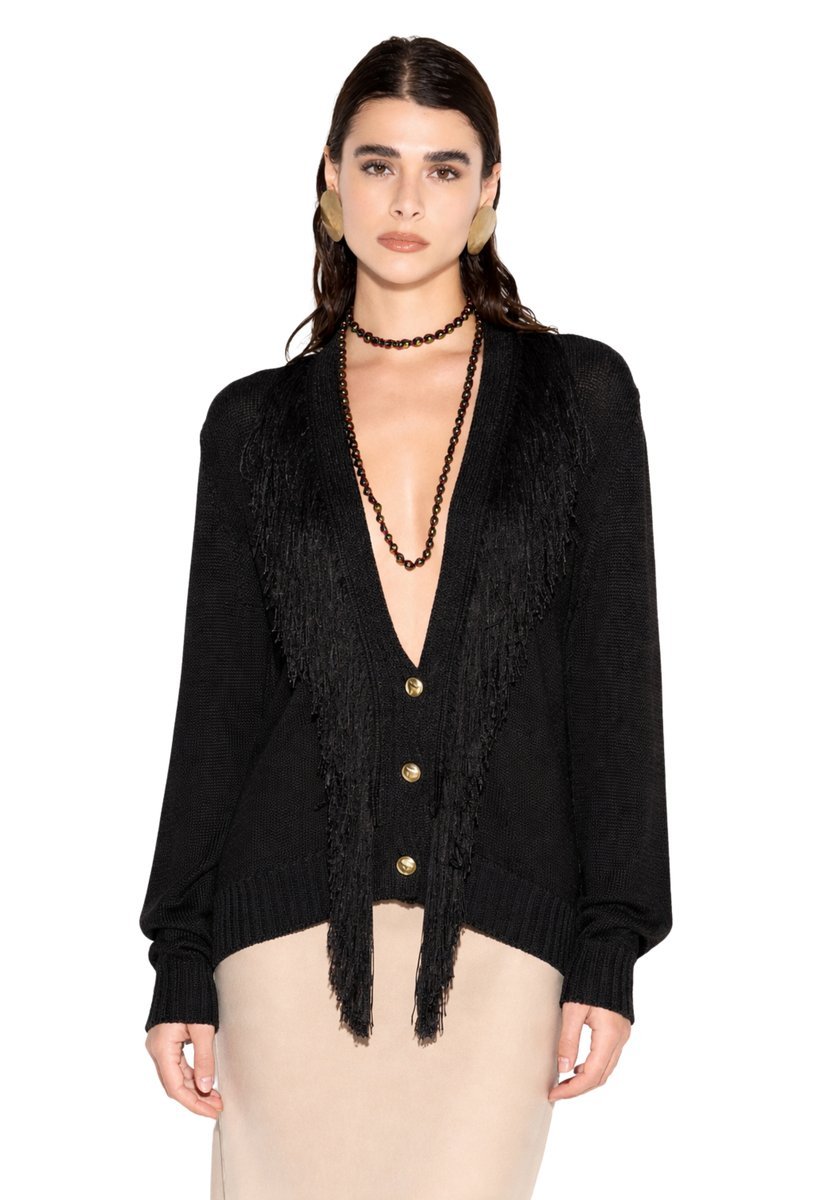 CARDIGAN damskie Akep CON FRANGE