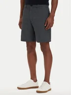 Spodenki męskie - Tommy Hilfiger Szorty materiałowe Dover Print MW0MW42353 Granatowy Slim Fit - miniaturka - grafika 1