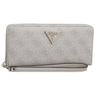 Portfele - Portfel Laurel Slg Large Zip Around SWSG85 00146 Bone Logo (GU682-c) Guess - miniaturka - grafika 1