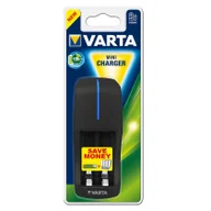 Ładowarki i akumulatory - Varta Ładowarka ADOWARKA MINI CHARGER +2xAA 2400mAh ready2use 57646 - miniaturka - grafika 1