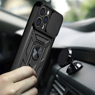 Hybrid Armor Camshield etui iPhone 14 Pro pancerny pokrowiec z osłoną na aparat niebieskie - Etui i futerały do telefonów - miniaturka - grafika 3