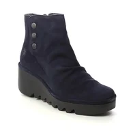 Botki damskie - Fly London Damskie botki Brom344fly, granatowy, 36 EU - miniaturka - grafika 1