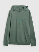 Bluzy męskie - 4F Bluza w kolorze zielonym - miniaturka - grafika 1
