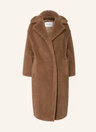 Płaszcze damskie - Max Mara Płaszcz Z Wielbłądziej Sierści Teddy braun - miniaturka - grafika 1